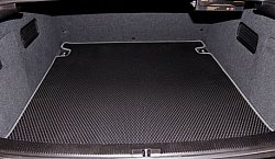 LAND ROVER RANGE ROVER SPORT 2005-2013  Ковер в багажник Ева Черный Серый, цвет Черный, цвет окантовки Серый